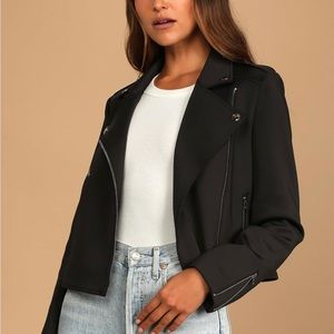 Blank NYC Black Moto Jacket